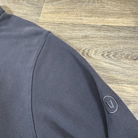 Vuori Shirt Mens 2XL Gray Cypress 1/4 Zip Pullover Athleisure Performance - Picture 4 of 13
